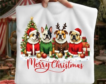 Dachshund Christmas PNG SVG | Holiday Dog Printable