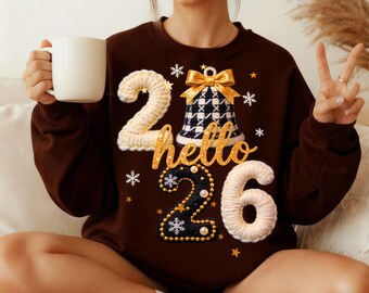 New Year 2026 PNG, Party Craft Sublimation Design (Digital Download)