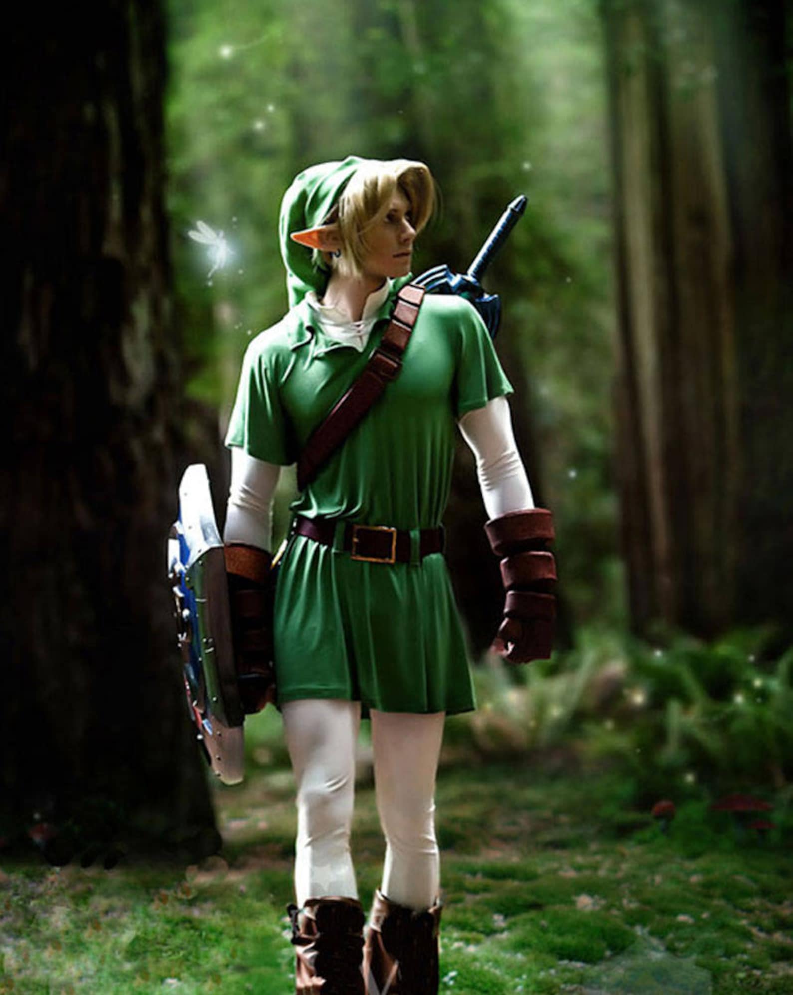 Child Legend of Zelda Ocarina of Time Costume Zelda Link Etsy