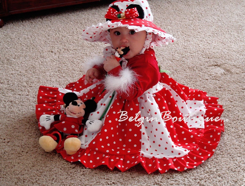 minnie mouse christmas dress for toddlers