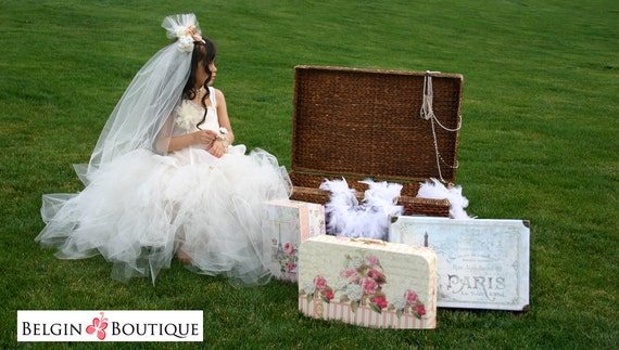 steampunk flower girl dresses