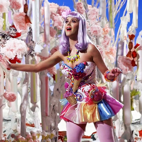 Katy perry candyland kostuem