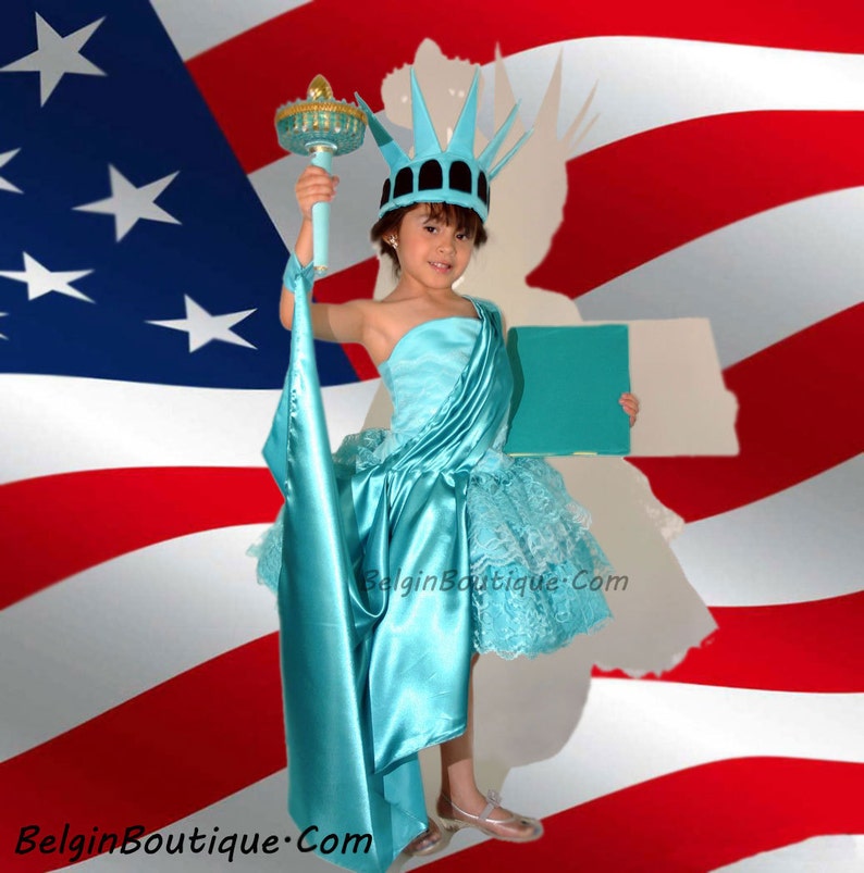 Pageant Patriotic OOC Costume Statue of Liberty casual wear Etsy