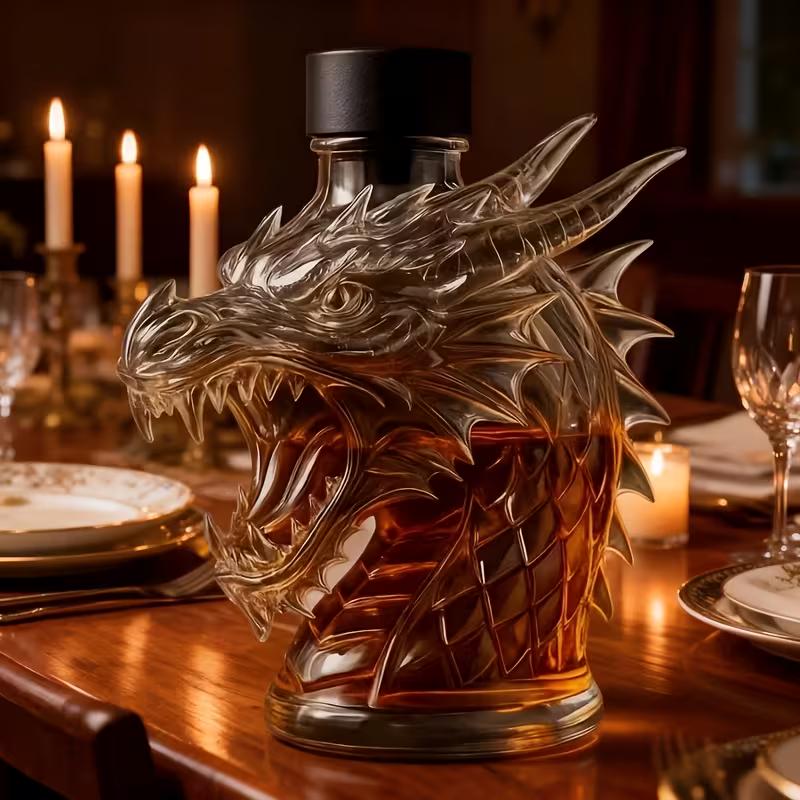 Dragon Liquor Bottle - Etsy