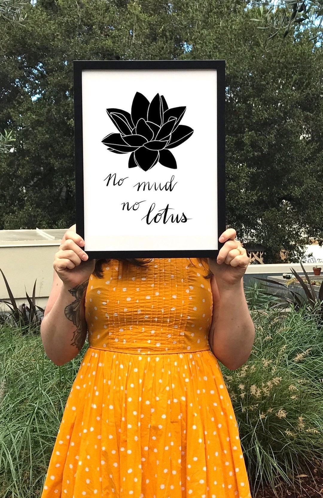 Lotus Flower Art Print: Inspirational Home Decor (digital Download) - Etsy