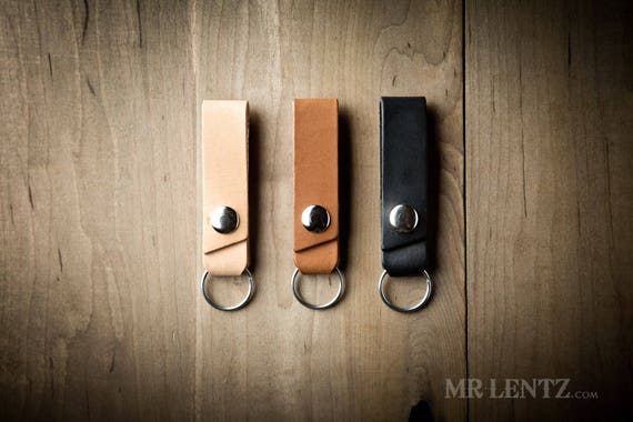 Leather Chain Attachment for Chain Wallets, Leather Chain Strap