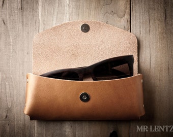 Leather Sunglasses Case, Leather Sunglass Case, Glasses Case, Leather Case, Leather Sunglass Cover 044
