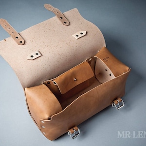 Men's Work Bag, Men's Briefcase, Leather Work Bag, Leather Duffel Bag, Leather gear bag 241 image 5