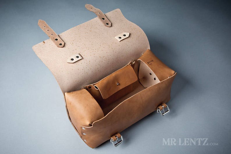 Men's Work Bag, Men's Briefcase, Leather Work Bag, Leather Duffel Bag, Leather gear bag 241 image 5
