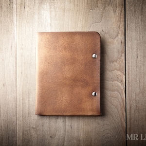 Men's Leather wallet, Men's Wallet, Leather Wallet, Minimal Leather Wallet, thin leather wallet 005 image 3