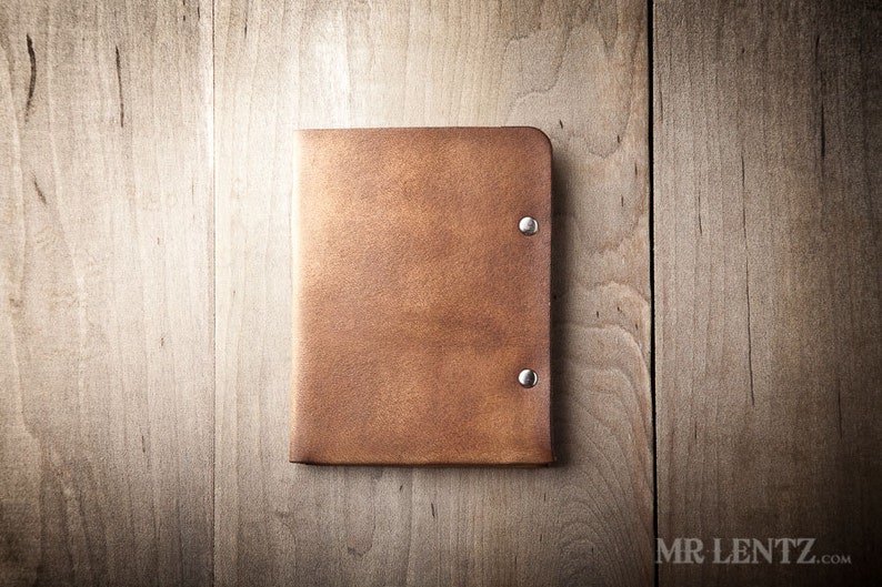 Men's Leather wallet, Men's Wallet, Leather Wallet, Minimal Leather Wallet, thin leather wallet 005 image 3