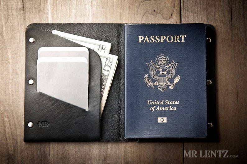 Passport Wallet Leather Passport Wallet Travel Wallet Etsy UK