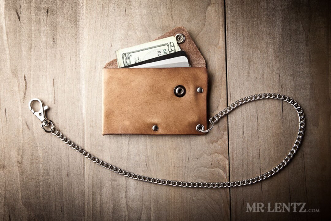 Mr. Lentz Leather Trifold Snap Wallet