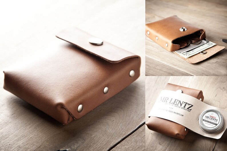 Leather Card Case with Belt Loop Card Wallet Credit Card Etsy