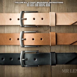 Belt, Leather Belt, Mens Belt, Mens Leather Belt 080 image 1