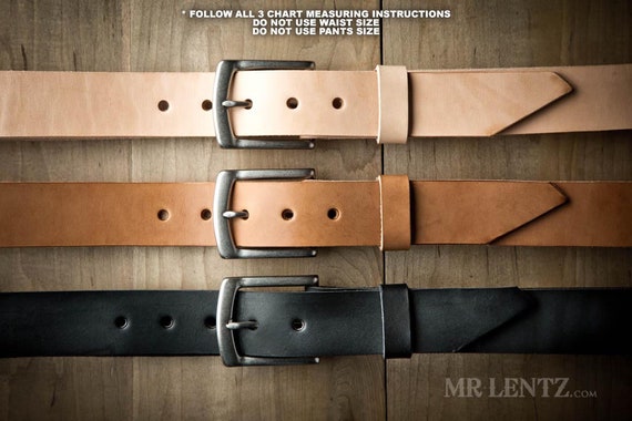 Men's and Ladies Belt Size Guide