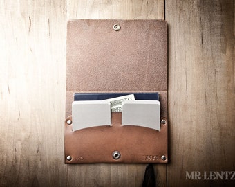 Leather Passport Wallet, Leather Passport case, leather passport protector, passport keeper 041