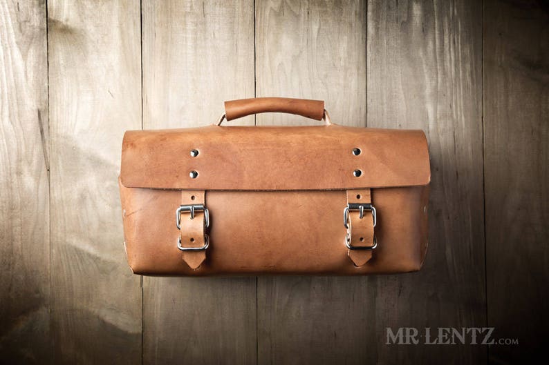 Men's Work Bag, Men's Briefcase, Leather Work Bag, Leather Duffel Bag, Leather gear bag 241 image 2