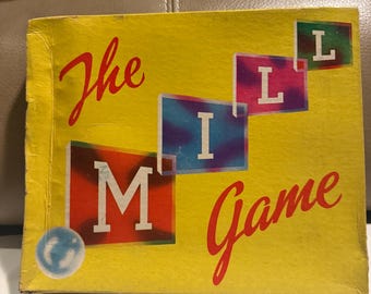 Vintage The Mill Game, 1940s WH Schaper Strategy Game