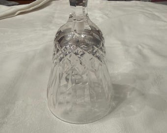 WATERFORD LISMORE BELL, 4.75"H, 3"W, Excellent Condition .