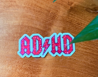ADHD Holographic Sticker