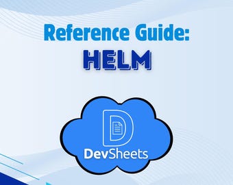 Hoja de referencia de Helm (PDF) / Guía de referencia rápida del administrador de paquetes de Kubernetes