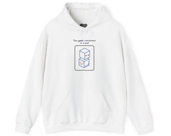 Two Containers in a Pod Hoodie: Kubernetes DevOps Humor