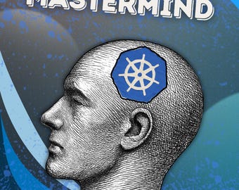 Kubernetes Mastermind Sticker | DevOps Laptop Sticker