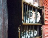 Hanging Plate Rack, reproduction of 18th century original