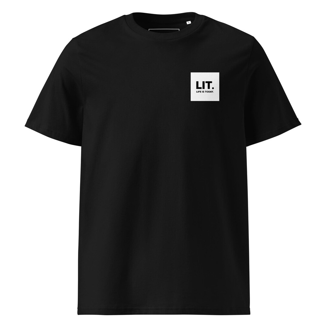 Statement Tee | LIFE IS TODAY. | Unisex | Front Print | White - Etsy UK