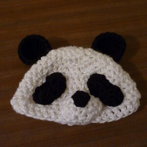 panda baby hat