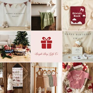 Gelbe Geburtstagsbanner, personalisierte gestreifte Kulisse, Benutzerdefinierte Fabric Party Schild, Sonnenschein-Geburtstagsdekor Bild 10