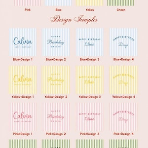 Gelbe Geburtstagsbanner, personalisierte gestreifte Kulisse, Benutzerdefinierte Fabric Party Schild, Sonnenschein-Geburtstagsdekor Bild 2