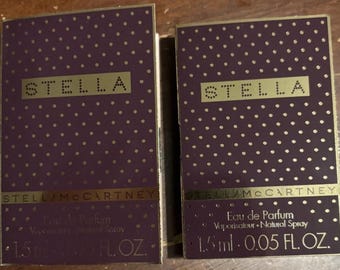 2x „Stella“ von Stella McCartney Eau de Parfum EDP .05oz, 1,5ml - Abgesetzt