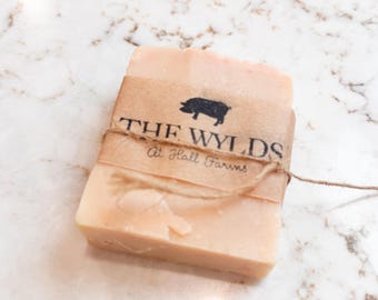 Barra de jabón Medianoche en el Jardín (imitación de Baccarat Rouge)