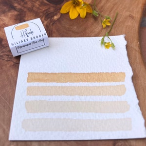 Dijon- Handmade Watercolor Paint-Half Pan