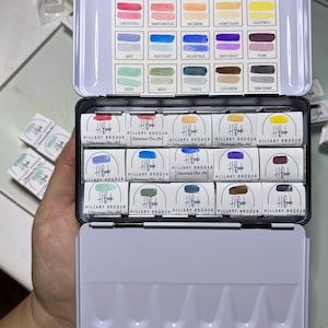 15 Color Handmade Watercolor Set