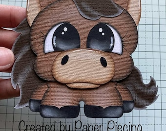 Horse Premade Paper Piecing by Babs