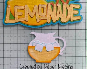 Lemonade Set Premade Paper Piecing by Babs