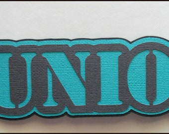 Junior Title Premade Paper Piecing by Babs