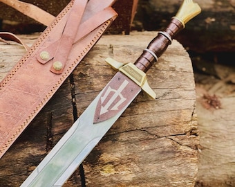 Miecz Percy'ego Jacksona Riptide, replika ze stali wysokowęglowej