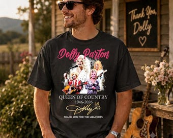 Camiseta conmemorativa de Dolly Parton, Camiseta de Dolly Parton, Camiseta RIP Dolly Parton, Tributo a la leyenda de la música country, Regalo para fans de Dolly Parton