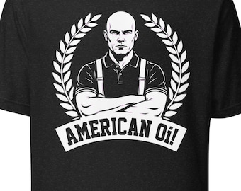American Oi! on Dark Tee Unisex t-shirt