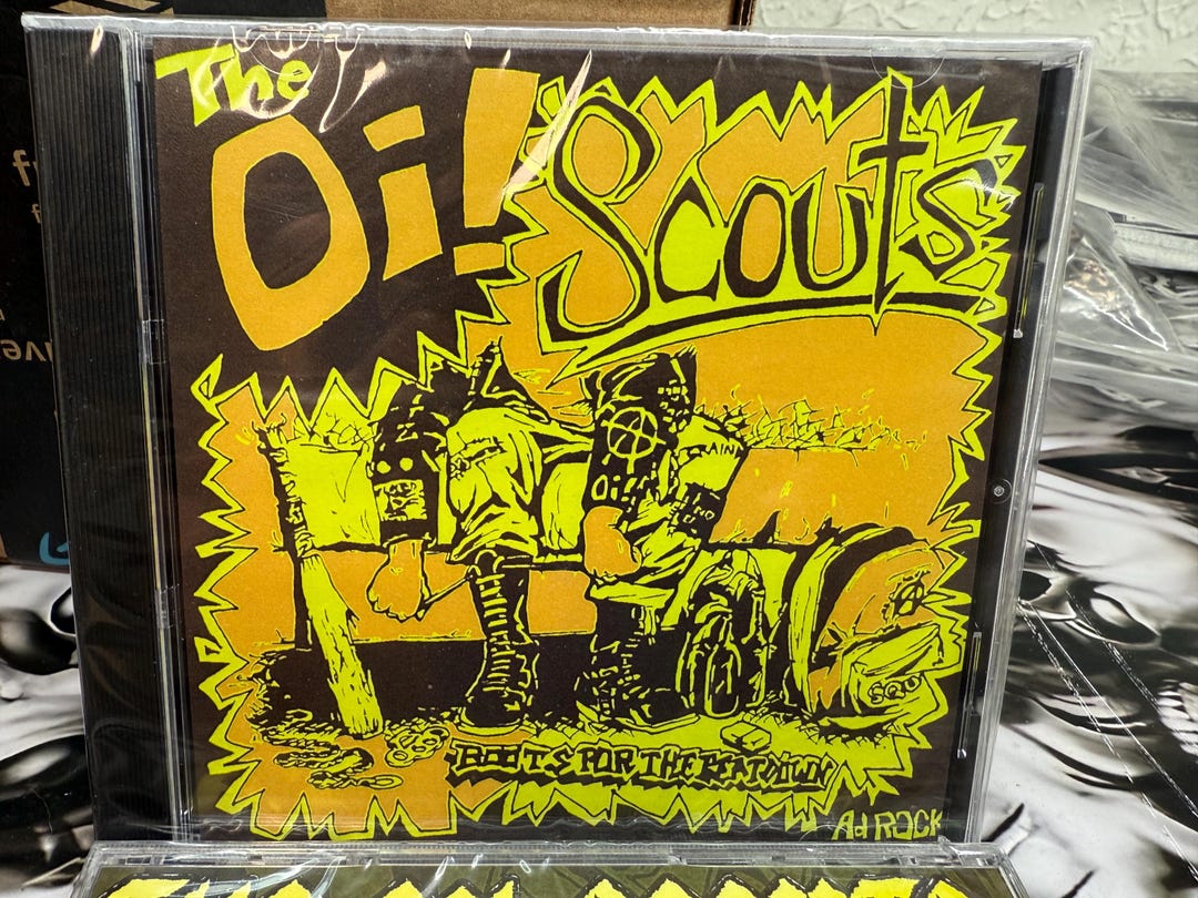 New - the Oi! SCOUTS Boots for the Beatdown CD Working Class
