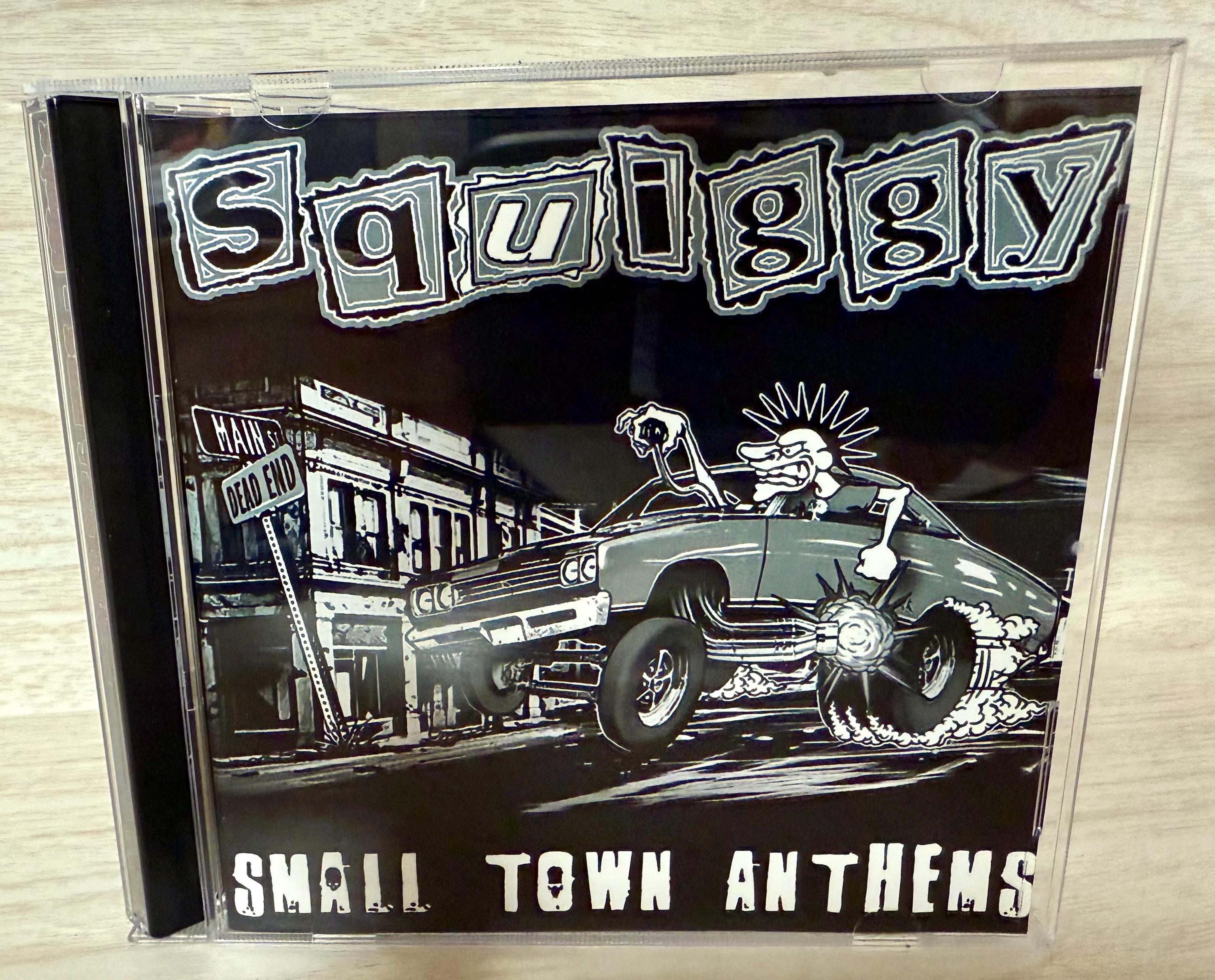 New - SQUIGGY Small Town Anthems 2025 CD New Release Working Class