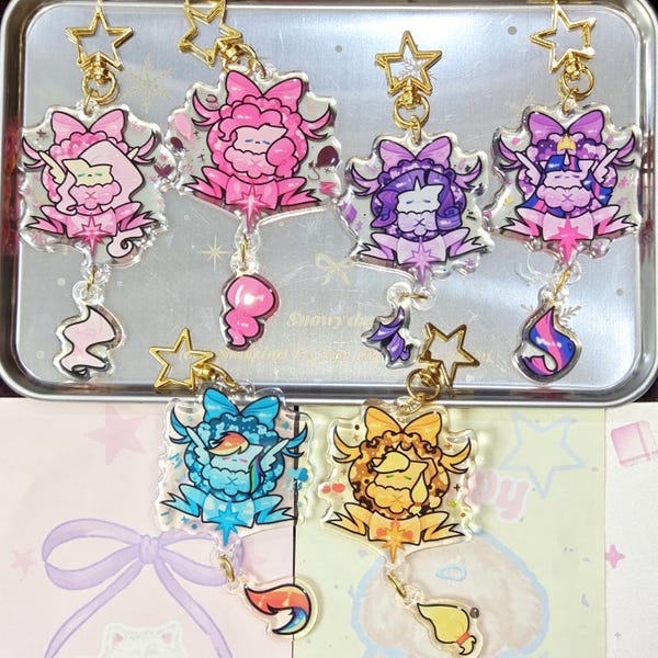 Llavero de resina de My Little Pony, regalo acrílico para amantes de los ponis, translúcido de doble cara.