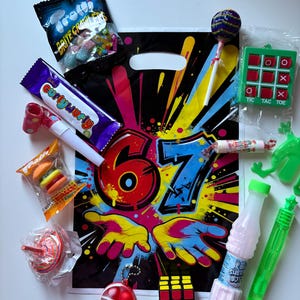Kids 6/7 party favour bags