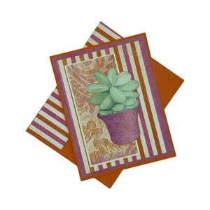 Carte toutes occasions, Carte d'anniversaire, Carte vierge, Carte d'anniversaire, Carte de succulentes, Carte d'anniversaire, Carte de mariage, Carte pour shower de mariage, Plante