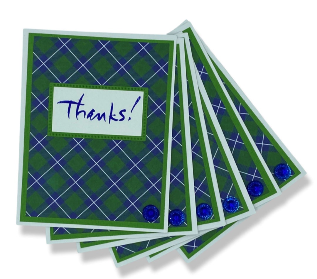 Thank You Cards Blank Thank You Note Card Set Stationery - Etsy