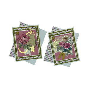 Leere Geburtstagskarte, handgemachte Blumenkarte, Geburtstagskarte für Mama, Karte für alle Anlässe, Muttertagskarte, Dankeskarte, Hochzeitskarte